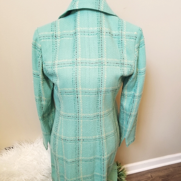 ANNE KLEIN A LINE DRESS COAT - Picture 4 of 11